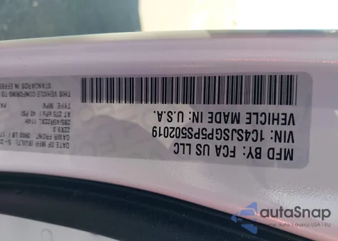 2023 Jeep Grand Wagoneer L Series Iii from USA, damaged, VIN 1C4SJSGP5PS502019